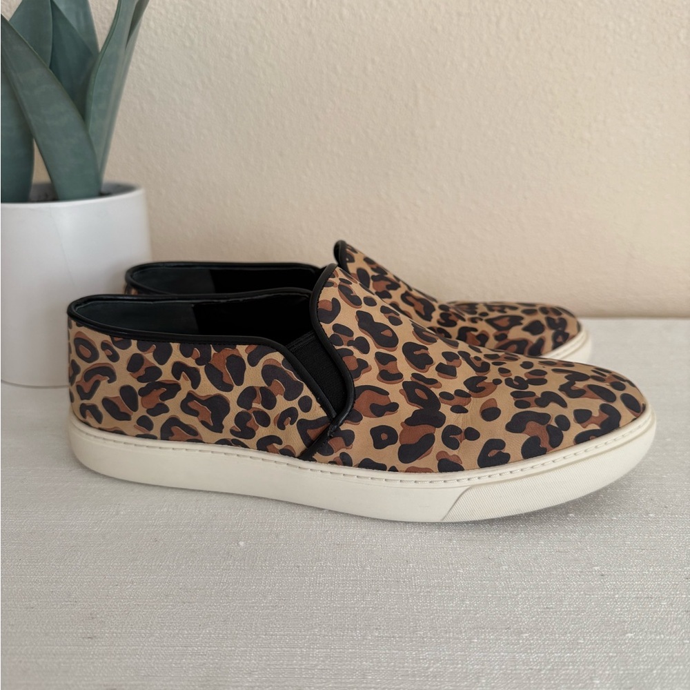 Cole Haan Leopard Print Slip-On Casual Sneakers